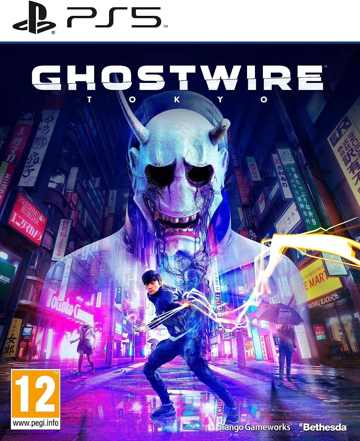 Ghostwire Tokyo Ps5 Blueray Disc Game Striscia Di Sicurezza A Scatola Chiusa