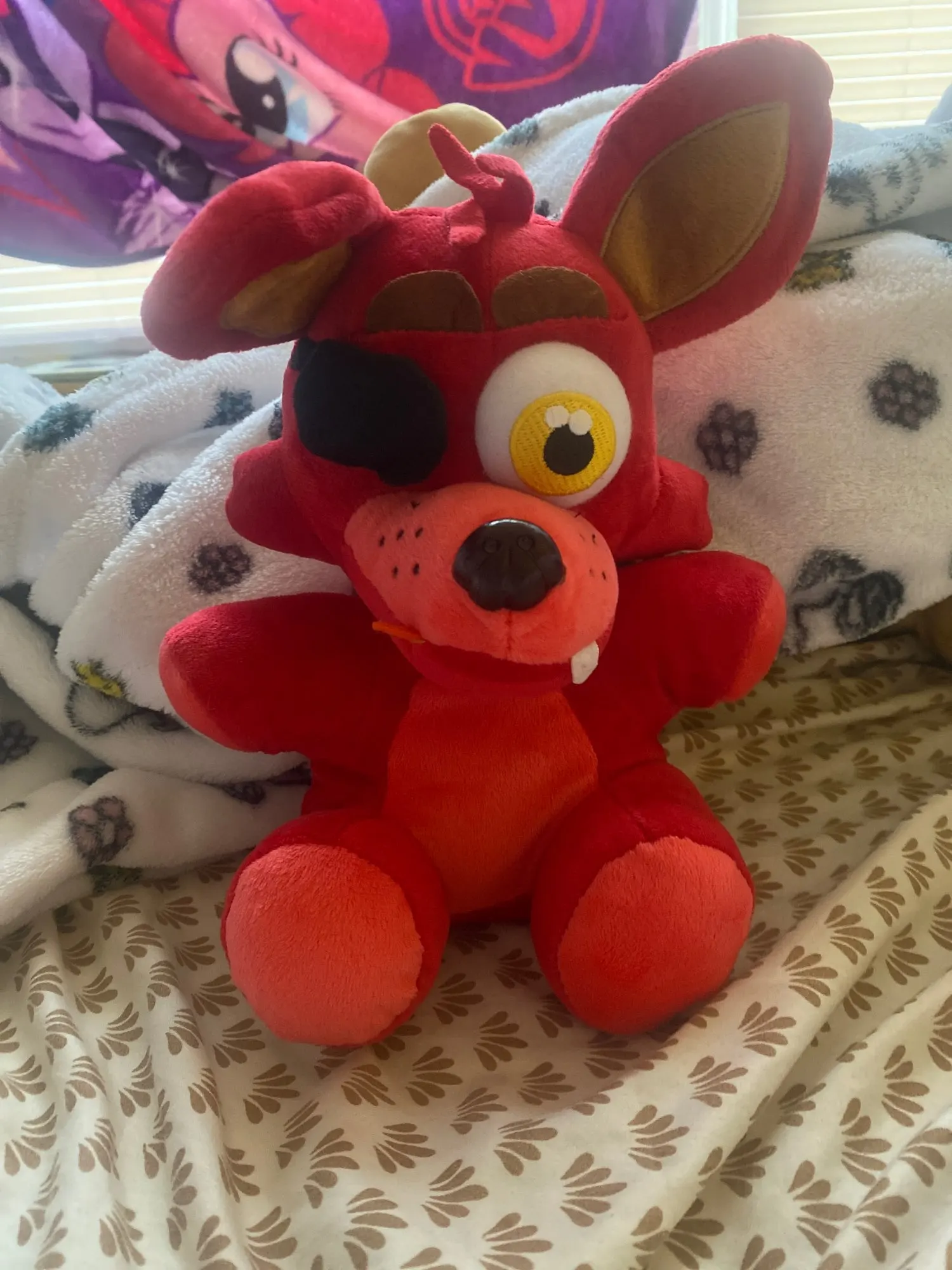 45CM Big Size FNAF plush toy Foxy Freddy Fazbear Bonnie Mangle