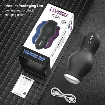 Automatic Man Sucks Masturbator Real Electric Blowjob Powerful Mouth Suction Free Hand Machine Sex Toys for Adult Man Supplies