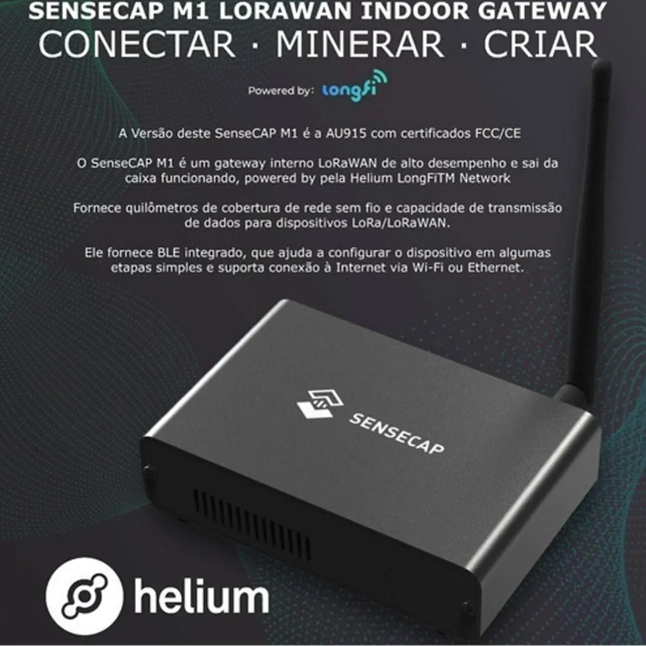 

Продажа больших скидок SenseCAP M1, внутренний шлюз US915/EU868