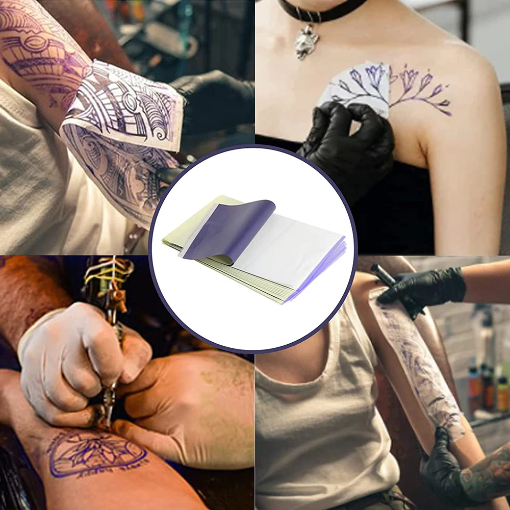 10/30/50pcs Tattoo Transfer Papers A4 Size Tattoo Thermal Printer Copier Stencil Papers for Tattoo Transfer Machine Accessories 6