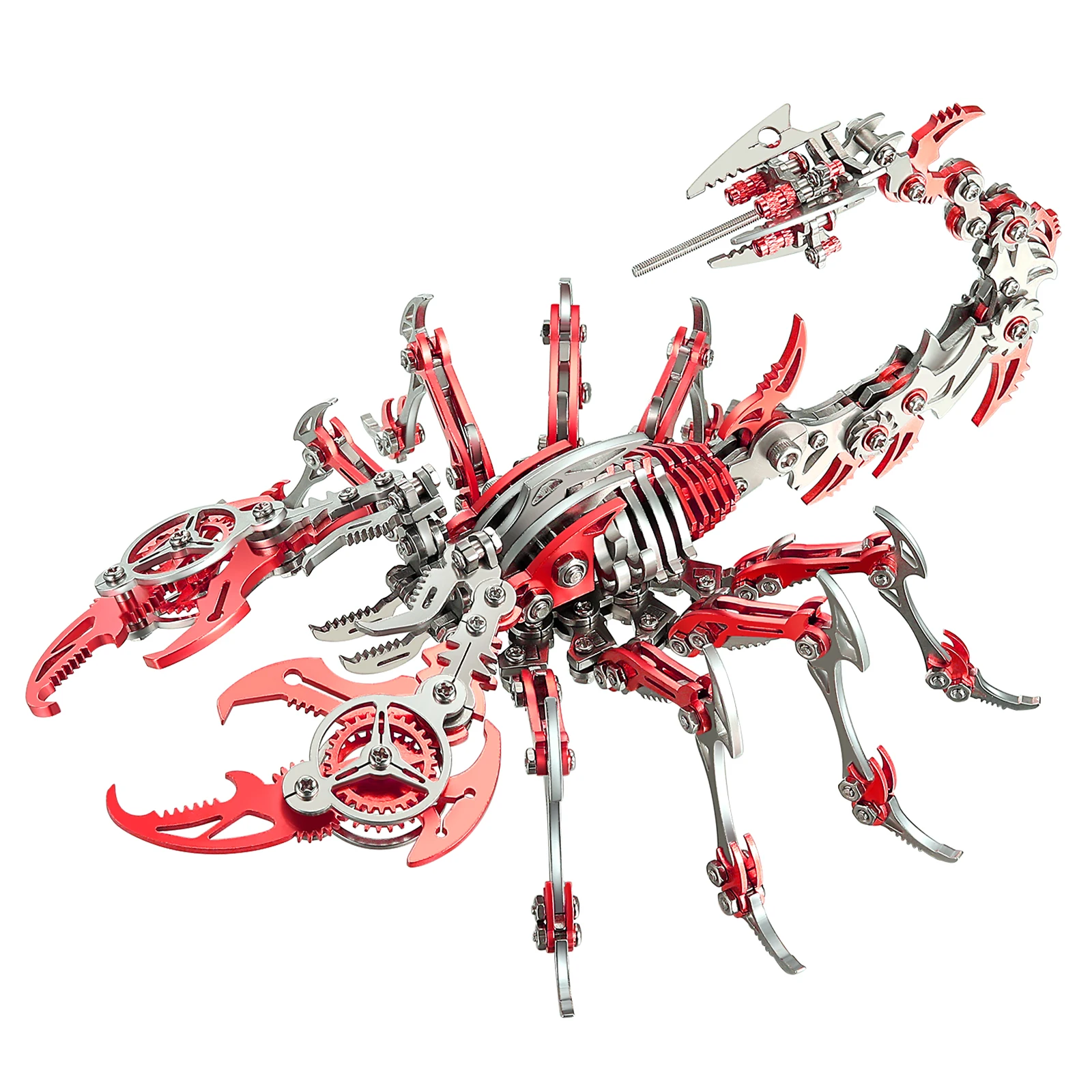 3d Metal Constructor Puzzle Scorpion Model kit Simulation Mechanical Insect Assembly Jigsaw Anti-stress Craft Toys for adults