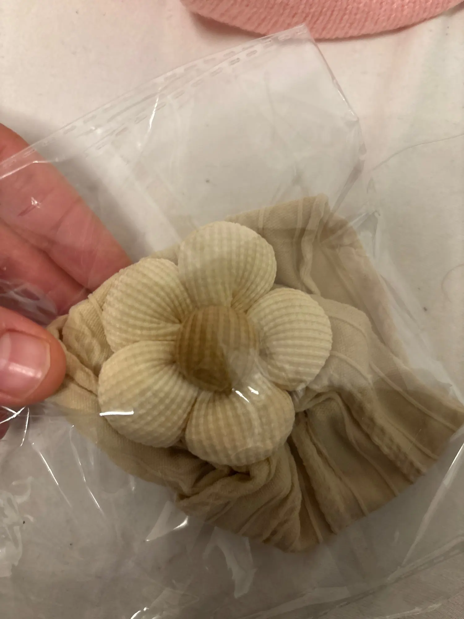 Cute Floral Nylon Baby Headband photo review