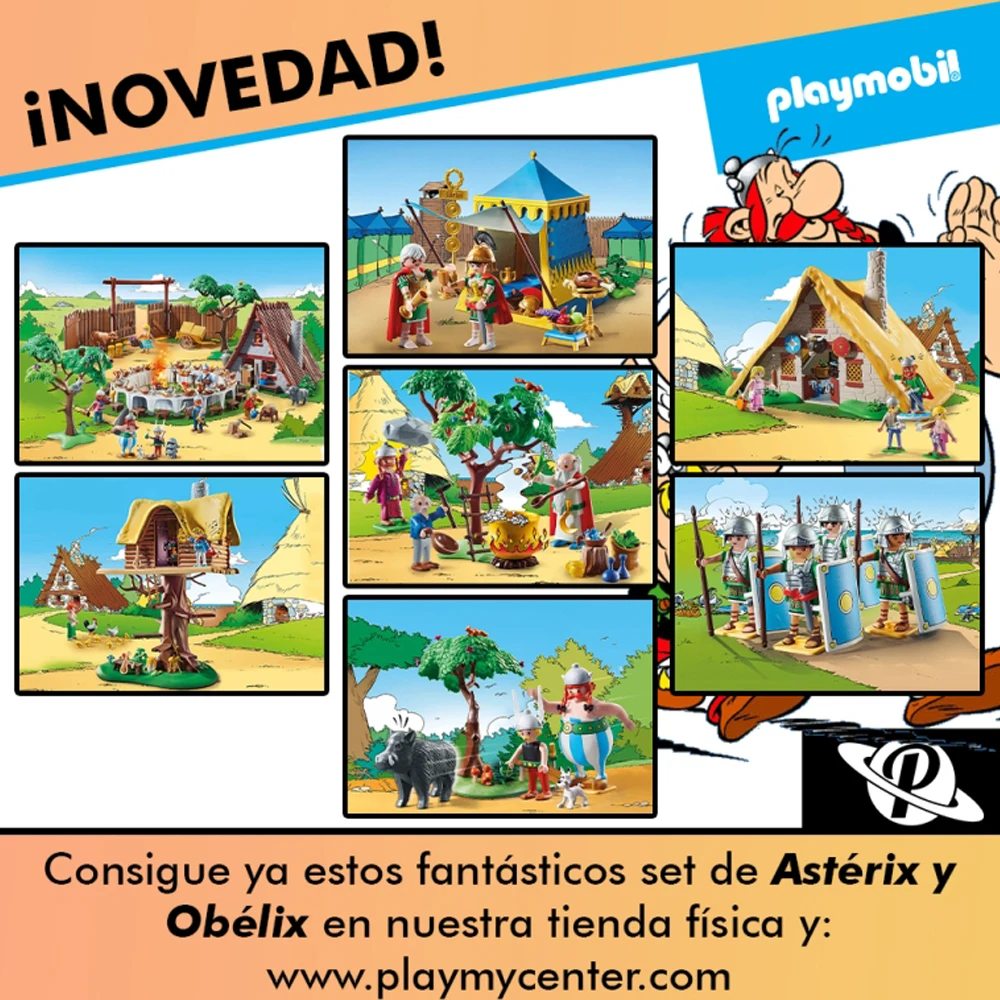 Playmobil Astérix La Caza del Jabalí - 71160 - Juguettos