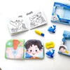 Baby Water Painting Coloring Magic Picture Books Swimming Bathroom Toys Bath Books Early Educational Toys For Kids Quiet Books 5