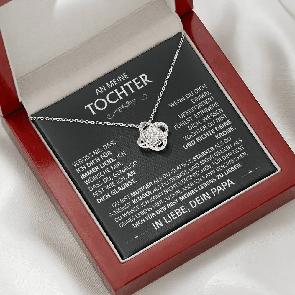 Collana Con Ciondolo Cuore Per Figlia – Incisione “Sei Stata Una Benedizione” – Acciaio Inossidabile – Regalo Per Compleanno, Laurea, Natale