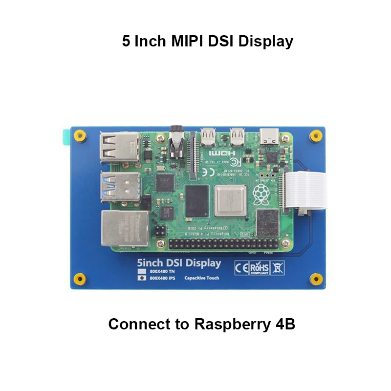 DSI ÷,  , 5 ġ, MIPI 800X480 TFT IPS  ġ ũ, 5 ġ LCD  ,   Į, Win10