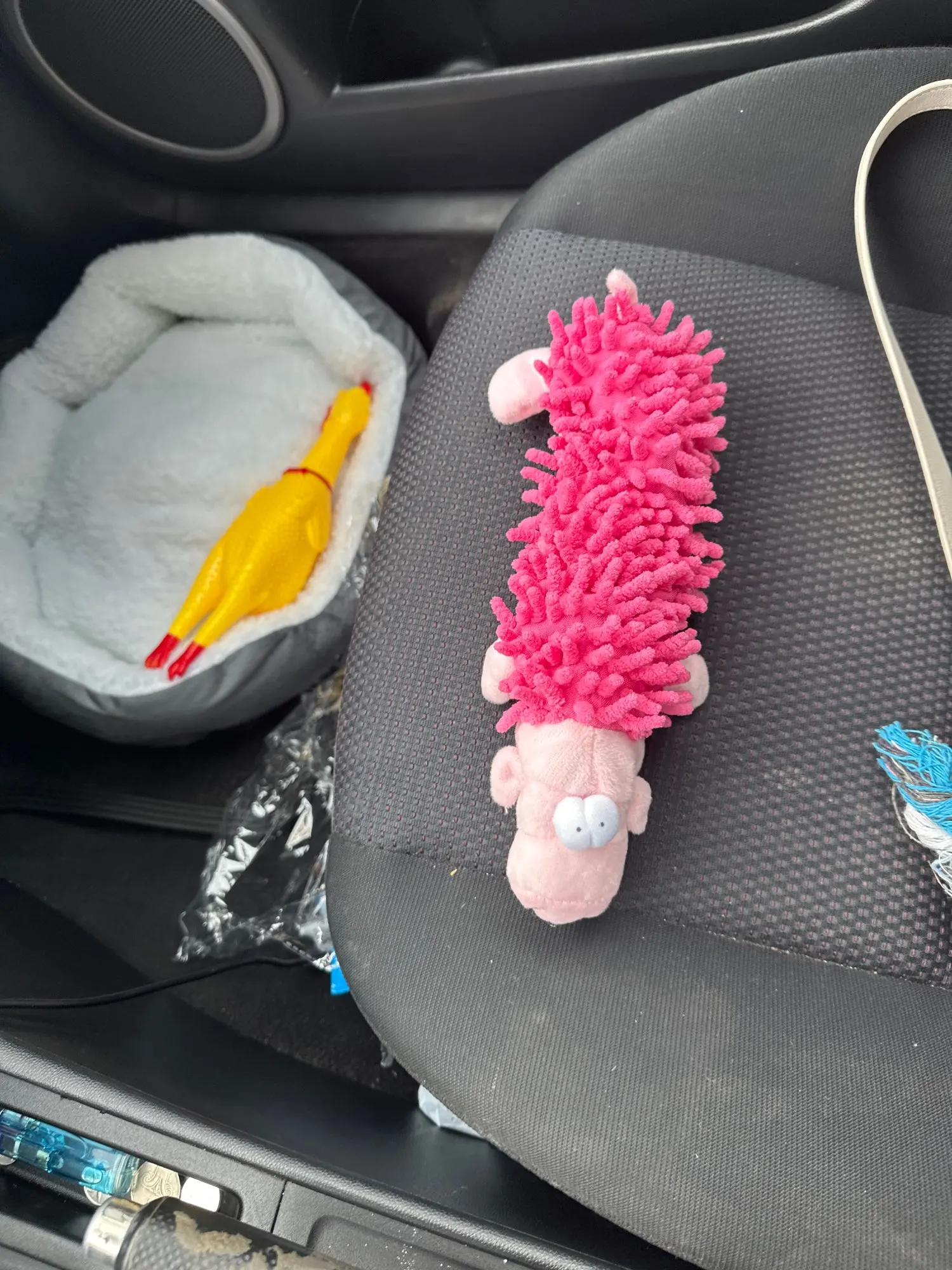 Squeak & Play Pup Plush, Interactive Chew Toy for Happy Training and Teeth-Cleaning Fun photo review