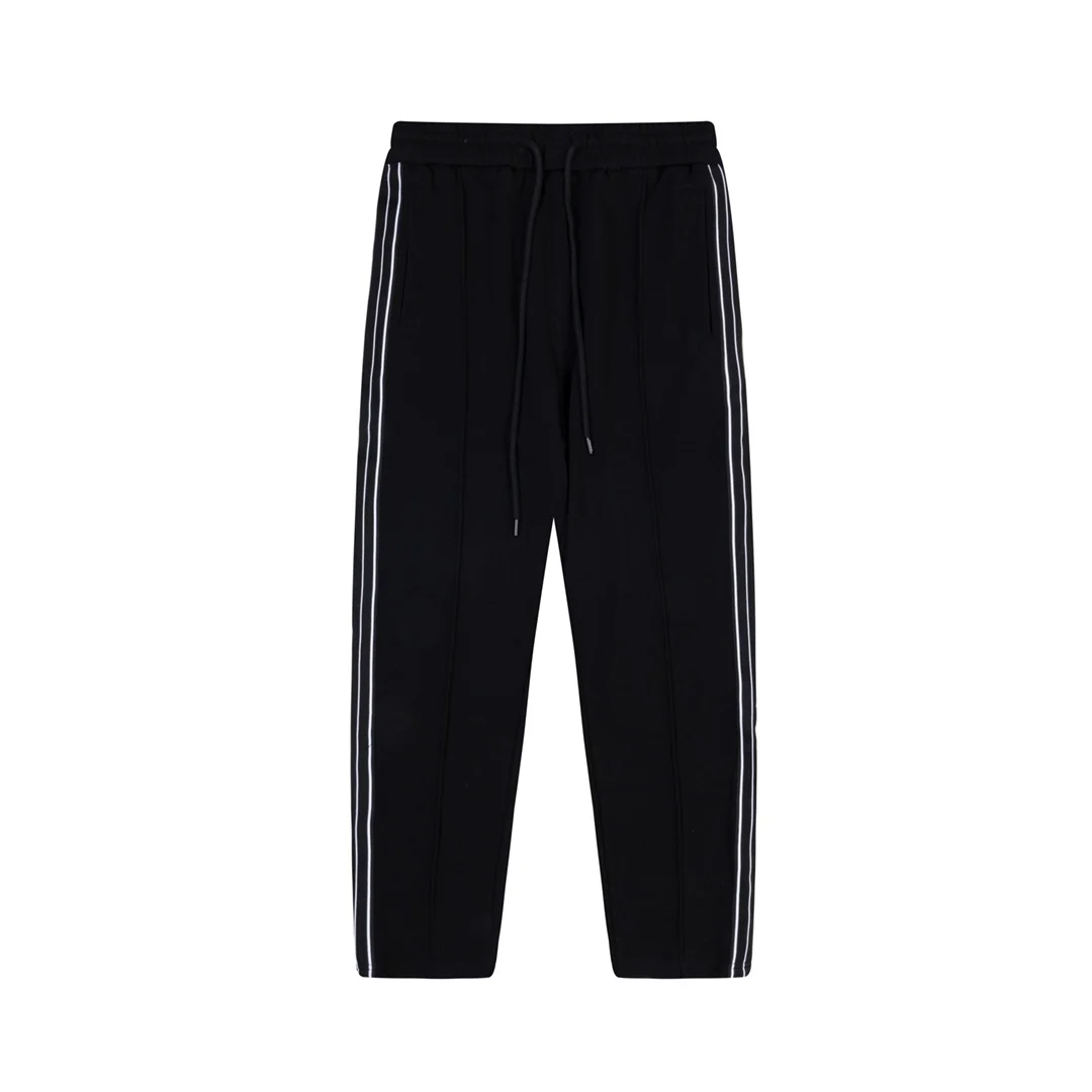 

Luxury design spring autumn sweatpants Triangle Mark Straight and loose fit ​​pants man and Women Fashion Classic Casual pants
