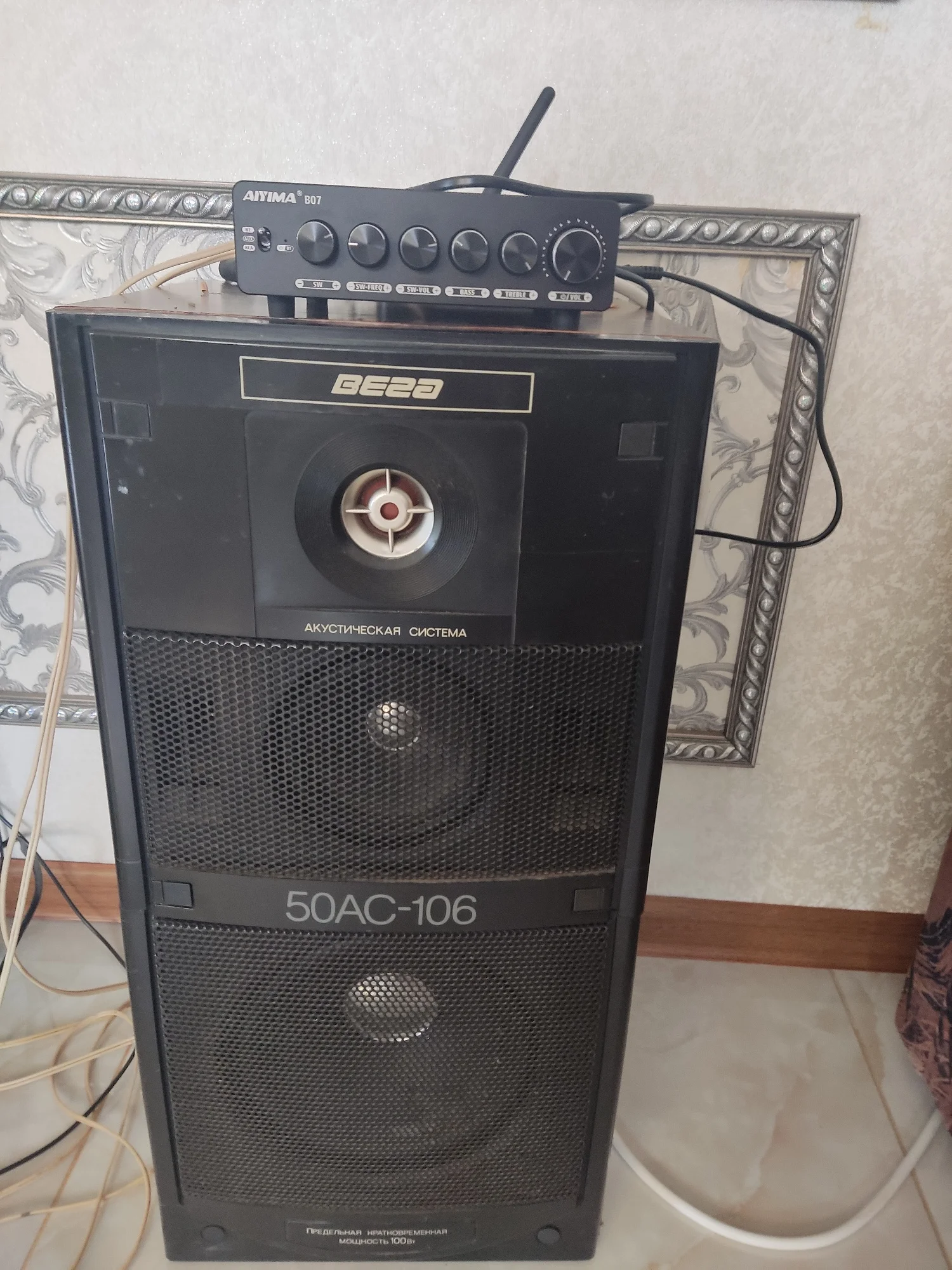 AIYIMA-AMPLIFICADOR doméstico B07 TPA3255, altavoz de Audio con