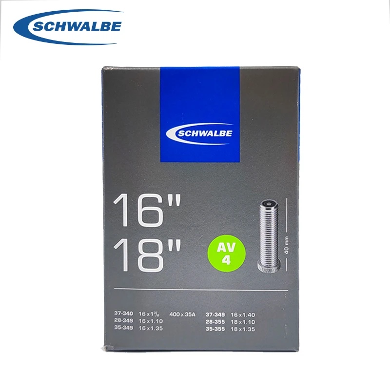 Schwalbe SV17, Tubo Interno Unisex-Adulto, Nero, 700C