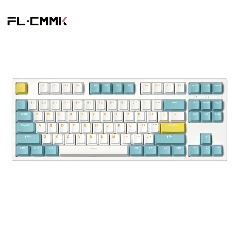 

FL·ESPORTS GP87/GP108 Single-Three-Mode Mechanical Keyboard Hot-Swappable RGB Keyboard PBT Keycap 87/108 Keys Full Key no Rush