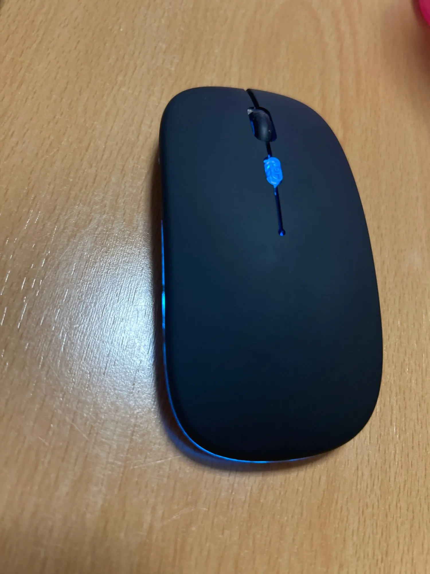 Ratón inalámbrico recargable silencioso retroiluminado con LED ratones PC portátil ordenador Mous 2,4 Ghz receptor Bluetooth modo Dual ratones ópticos photo review