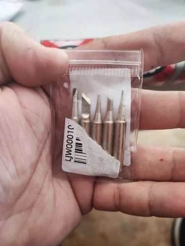 Soldador eléctrico 2025, 60W, temperatura ajustable, cabezal de pistola para soldar reemplazable, pluma de pistola para soldar, Kit de soldadura photo review