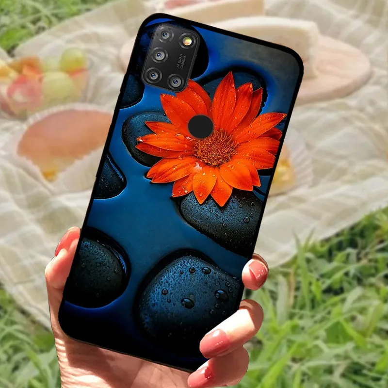 Elegant Marble Silicon Phone Case with Soft Bumper Protection