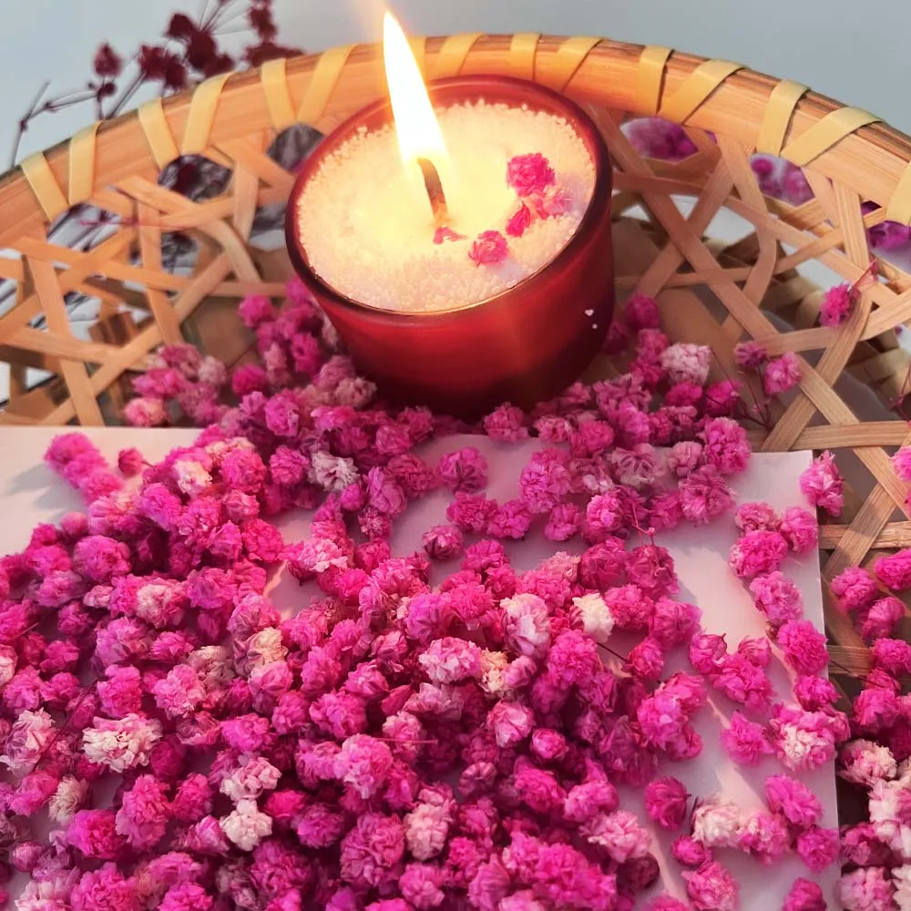 Artisan Dried Flowers for Crafting: Candle, Soap, and Nail Art Enhancements