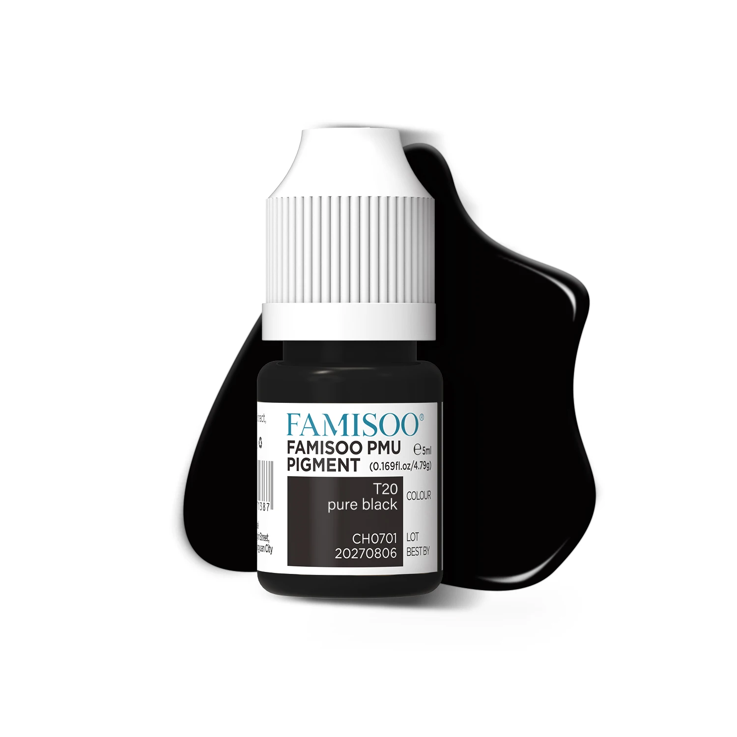 FAMISOO 5ml Hair Dye Spray Gun Hair Pigment is suitable for tattoo ink supplies