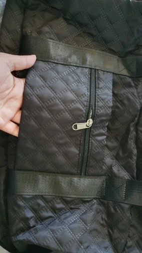 Sac de Voyage Léger Pliable 40L – Fourre-Tout de Sport et Week-End avec Bandoulière Réglable – Sac de Nuit Cabine Homme/Femme photo review