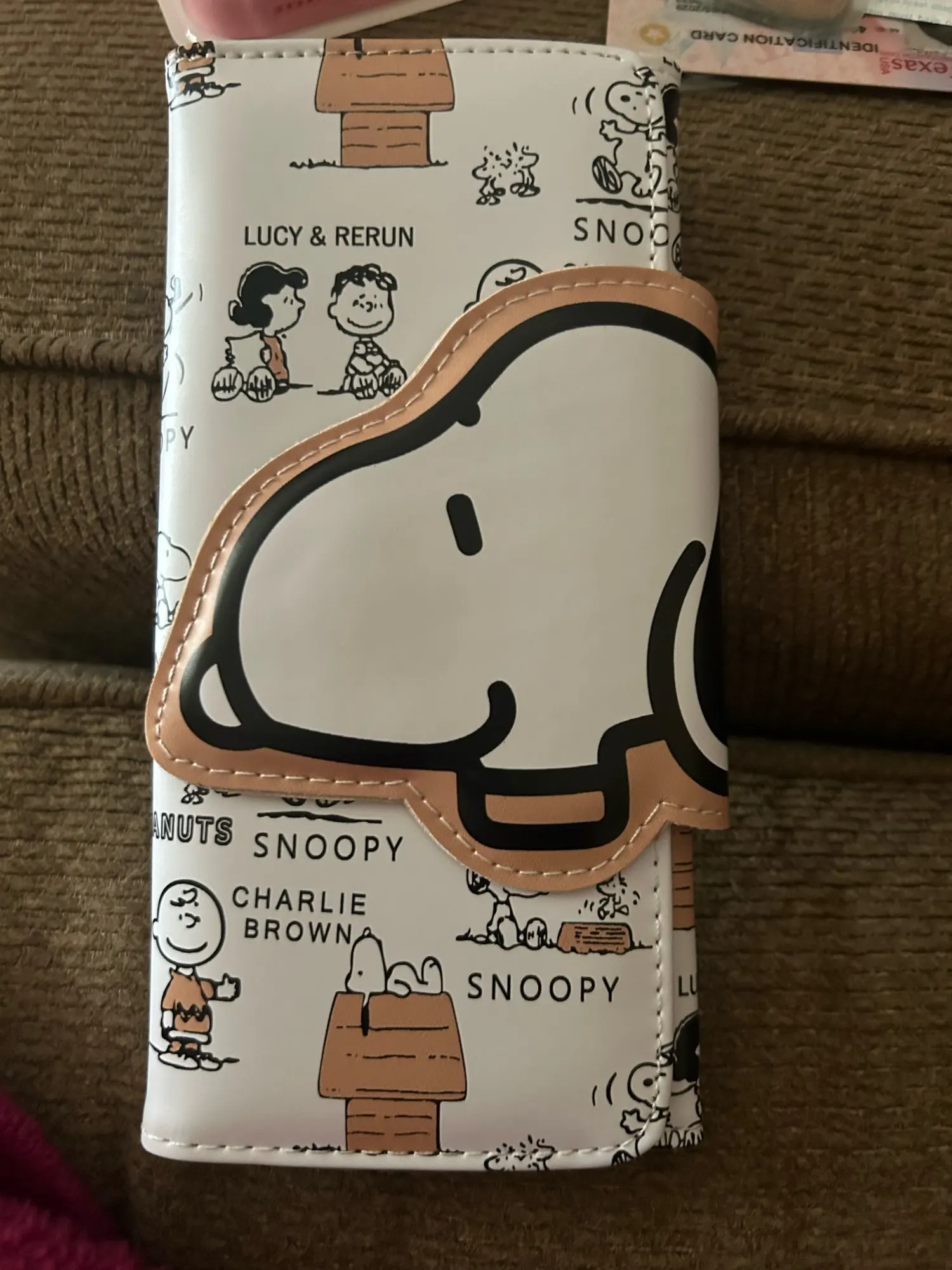 Snoopy Two-Fold Wallet