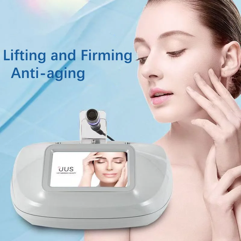 안티에이징 미용기기, 가정용, 리프팅 및 탄력 강화 얼굴 피부 재생 온도계, 블루라이트 온도 센서