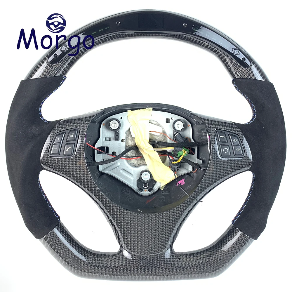 

Подходит для руля BMW E80 E81 E82 E87 E90 E91 E92 E93 X3 X5 M3 M4 M5 E-Series из углеродного волокна