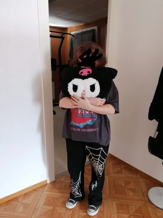 Kawaii Oversized Kuromi Melodikudde