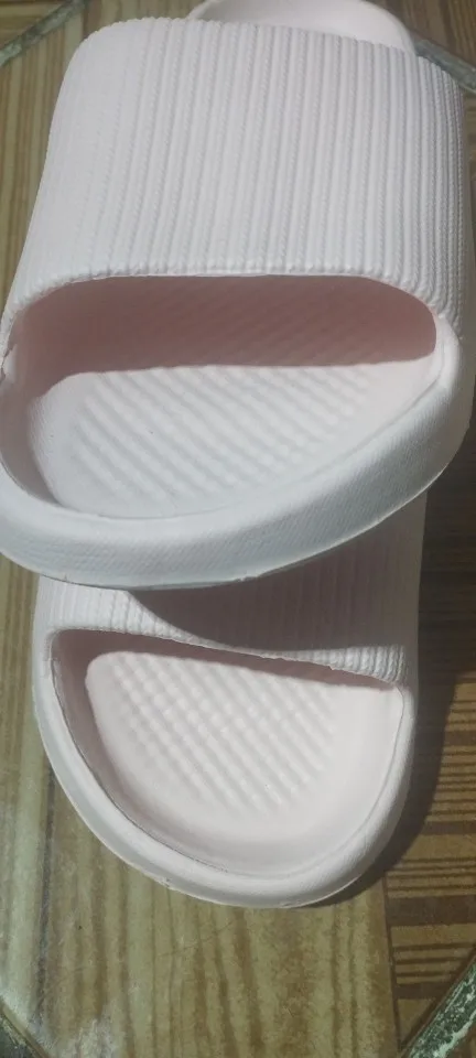 Soft Sole Massage Shower Shoes for Women Men Couples Waterproof Non-slip Home Leisure Fashion Bathroom Slippers photo review