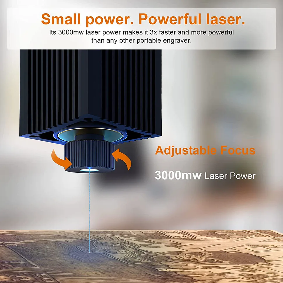 Laser Engraving Machine Wainlux k6 Mini Laser Engraver 3000mW APP/PC Support Laser Engraver Cutter Machine Bluetooth Portable Engraving Marking