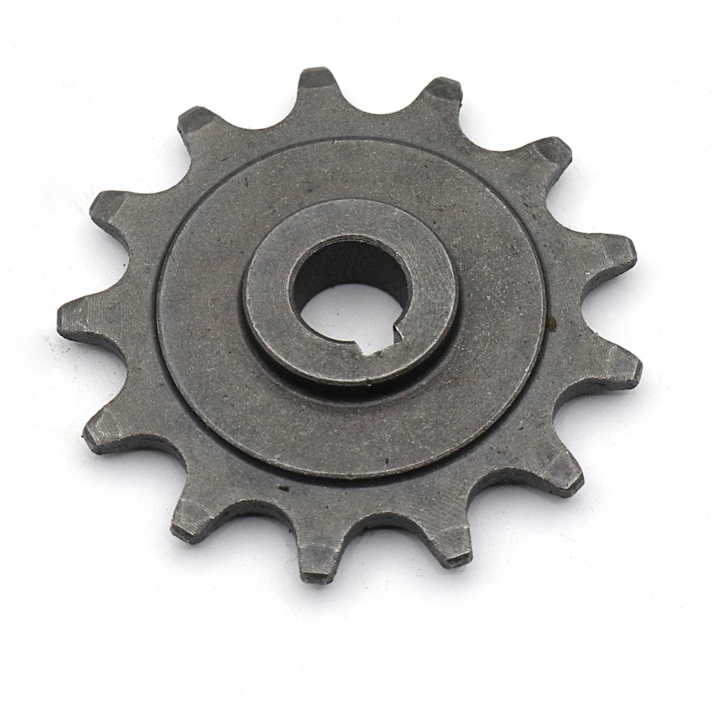 9/13 Teeth Electric Vehicle Type 410 Bike Chain Wheel Pinion Gear Motor Sprocket Carbon Steel Gear for Ordinary Bicycle Parts