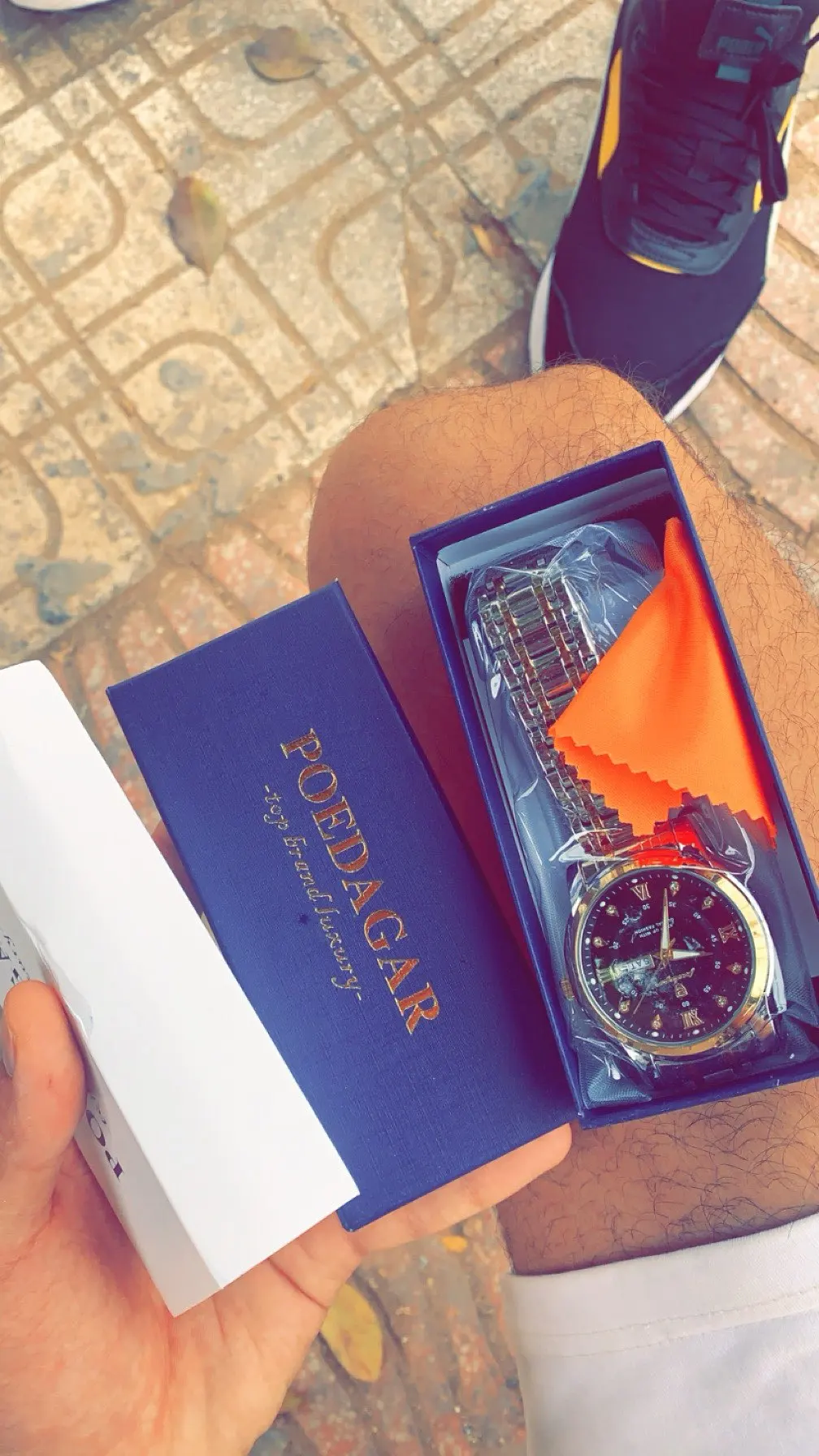 POEDAGAR Luxury Watch for Men photo review