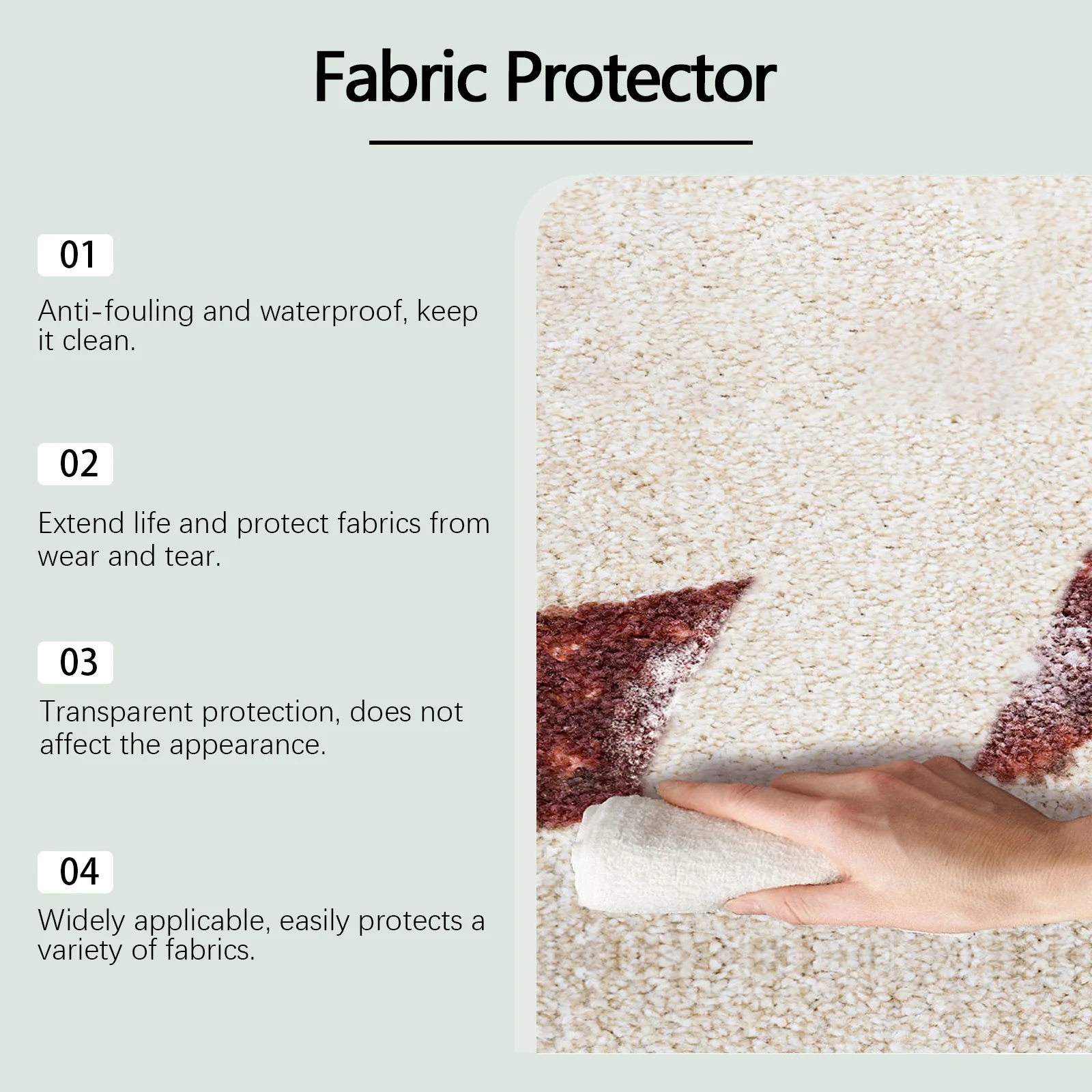 Waterproof Fabric Protector Spray for Sofa and Couch