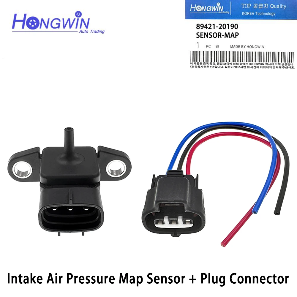 89421-20190 Air Intake Manifold Pressure MAP Sensor Plug Connector