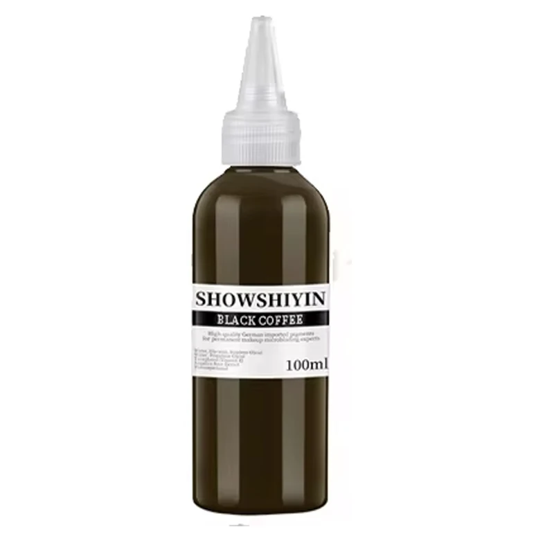 100ml Black tattoo ink Body Art Consumables 3.38oz Natural Plant Tattoo pigment Professional Supplies