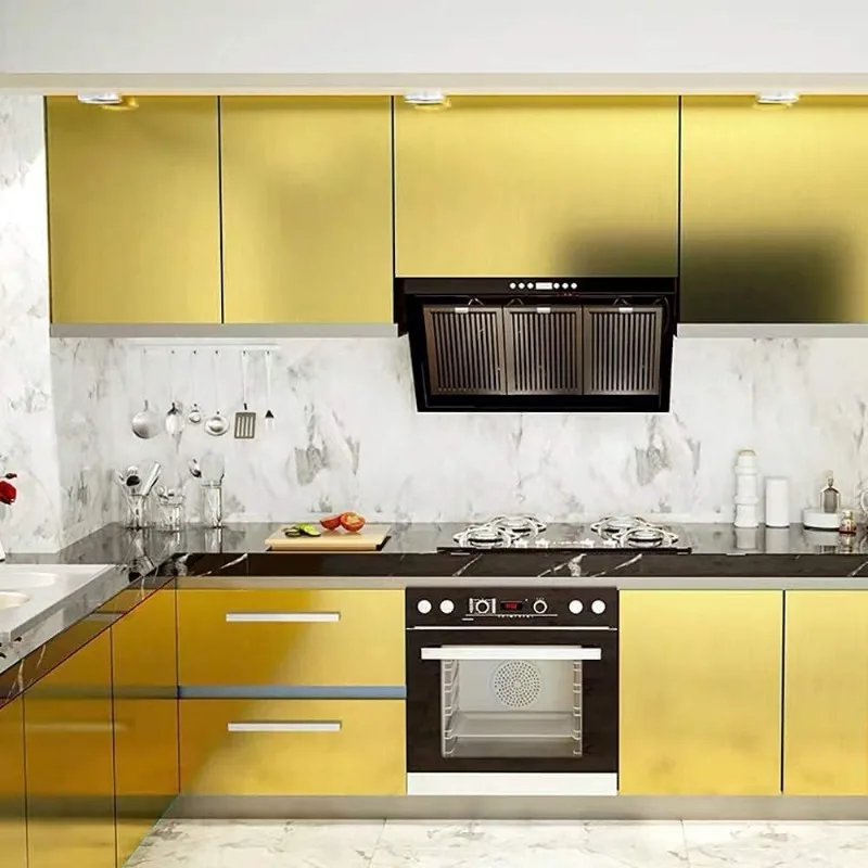 Stainless Steel Contact Paper Waterproof Peel and Stick Wallpaper for Kitchen Backsplash Self Adhesive Dishwasher Cover wall stickers,self adhesive stickers,self adhesive wallpaper,vinyl wallpaper,kitchen wall sticker,adhesive wallpaper