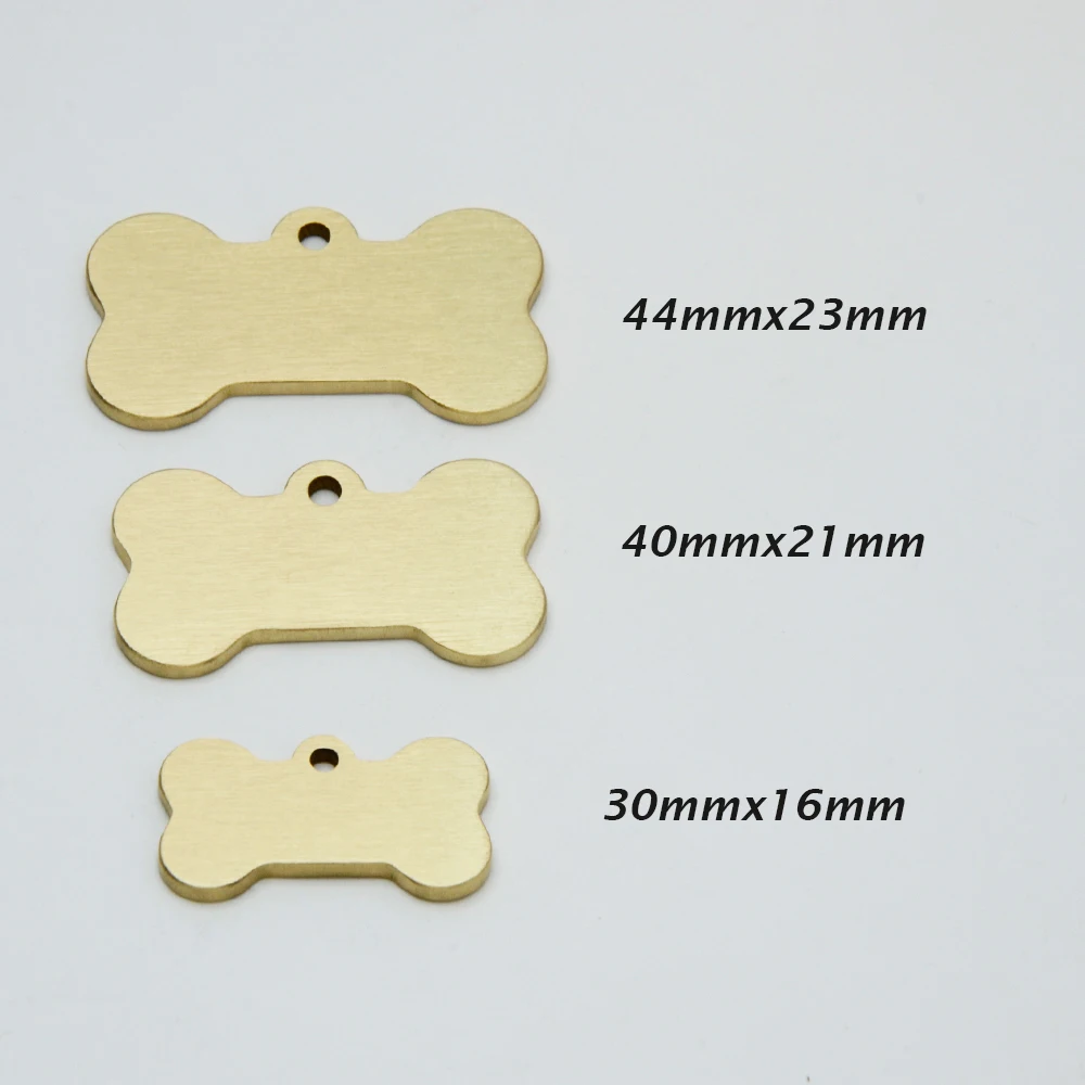10pcs Brass Circle Stamping Blanks Engraving Metal Plate Plain