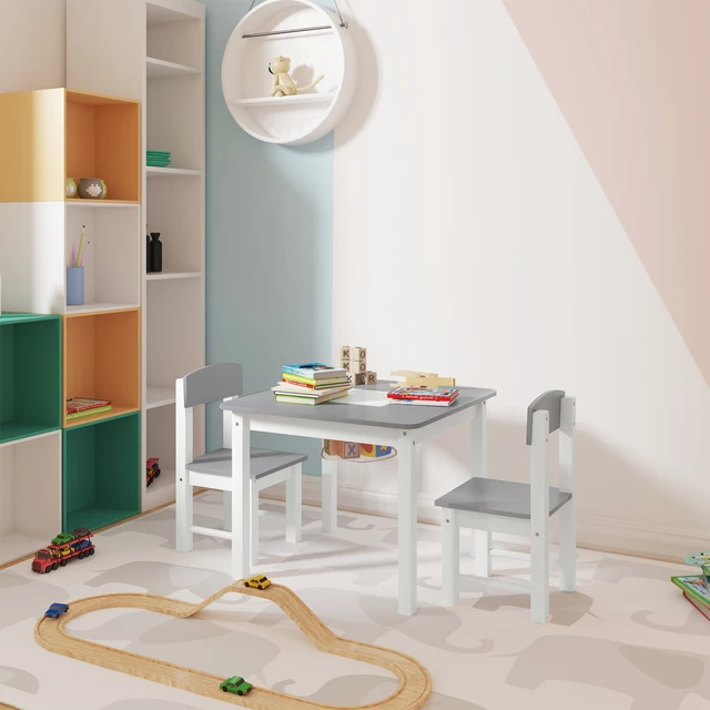 Set Tavolo E Sedie Per Bambini WOLTU - 3 Pezzi Per Asilo, Casa O Scuola - Foto 6