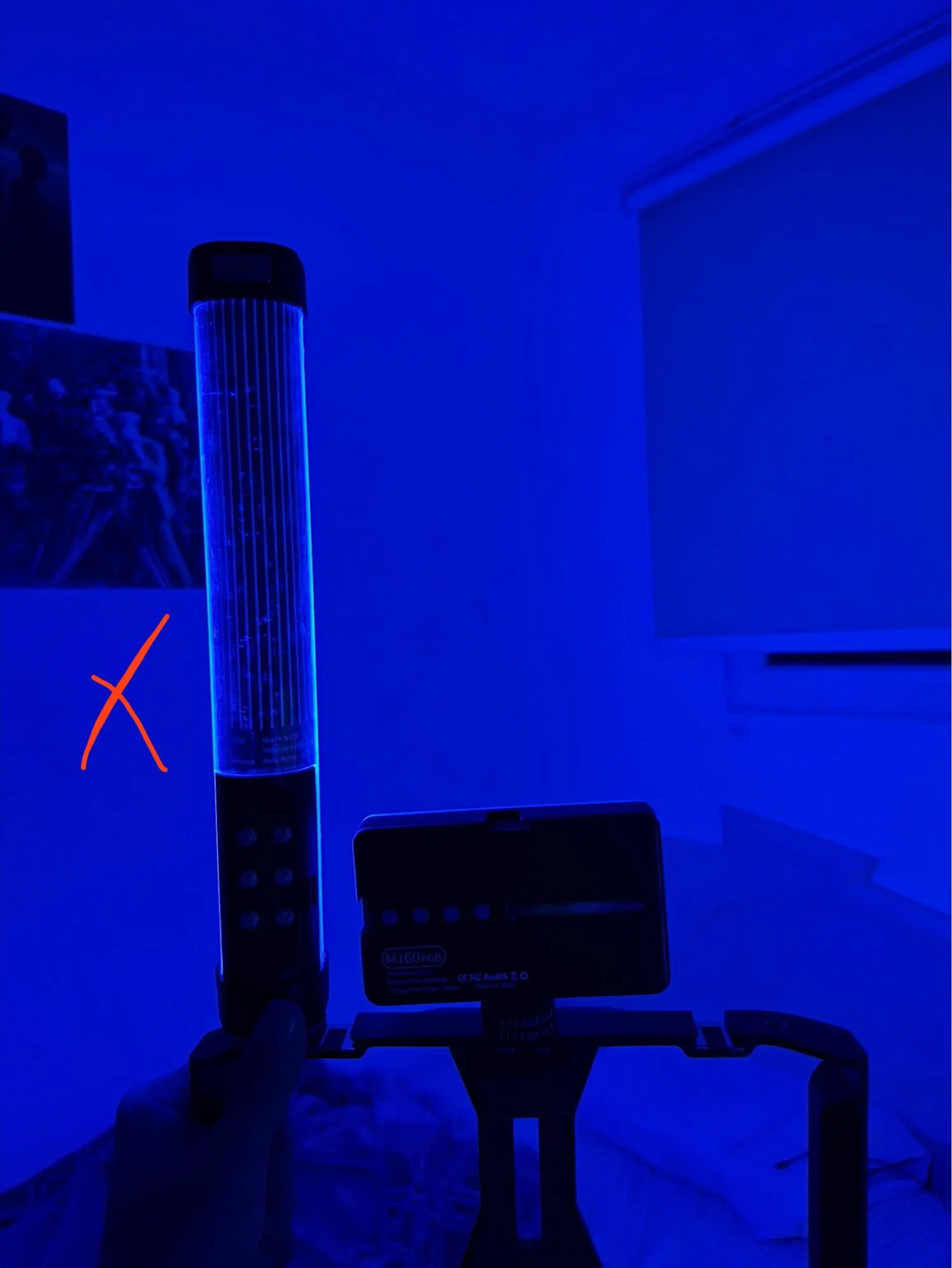 RGB LED Video Light 2700-6500K Handheld Photography Fill Lamp