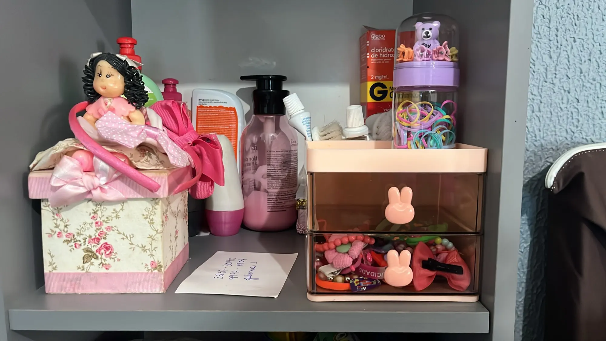 Organizador Mesa Coelho Porta Treco Caneta Gaveta/Maquiagem Escritório Multiuso - Neverdie Store photo review