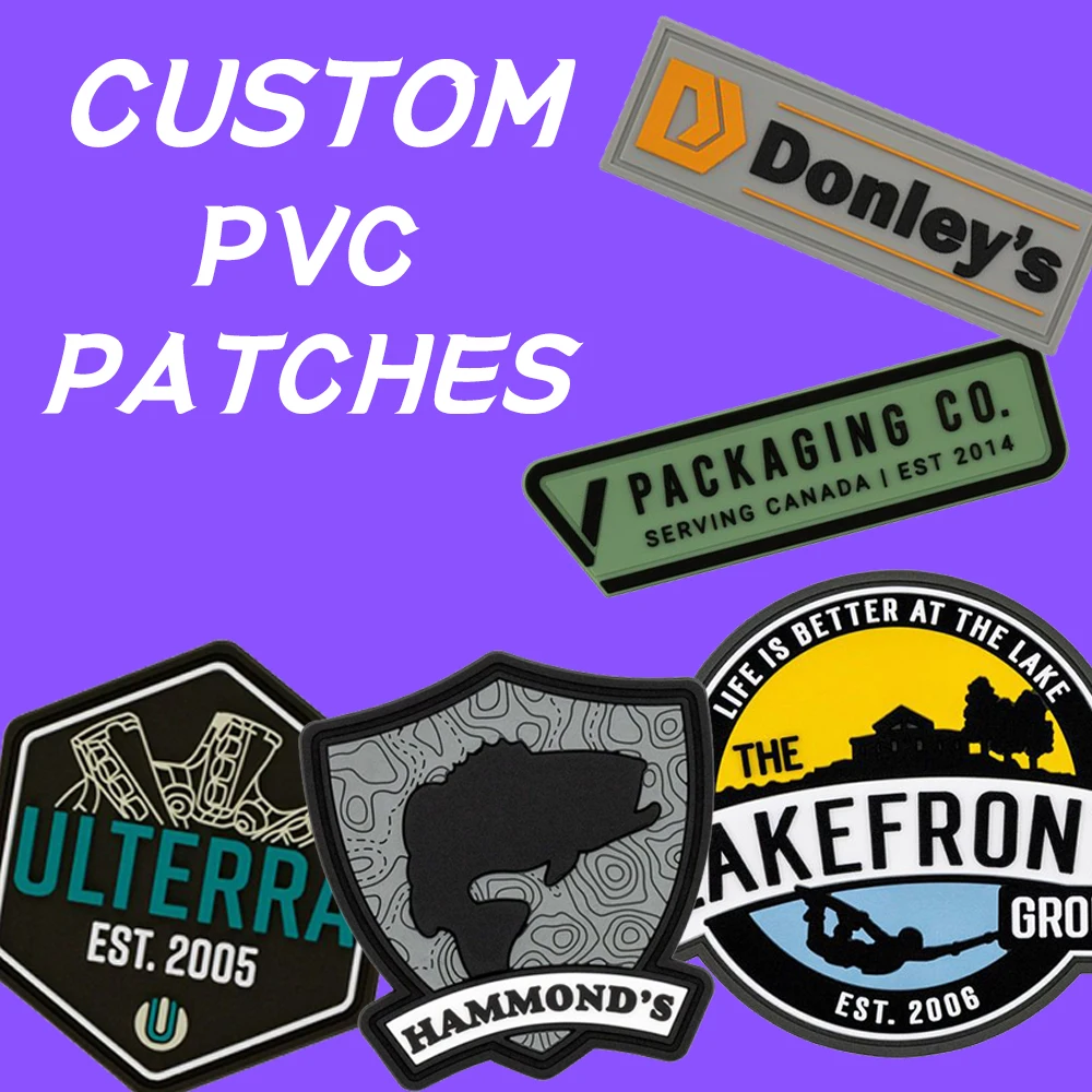 Custom-PVC-Patches-Wholesale-50PCS-3D-Badge-Custom-Logo-Rubber-Patches ...