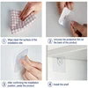 Shelf bracket adhesive nail self-adhesive wardrobe shelf bracket clip wall hanging bracket partition non punching strong bracket 5