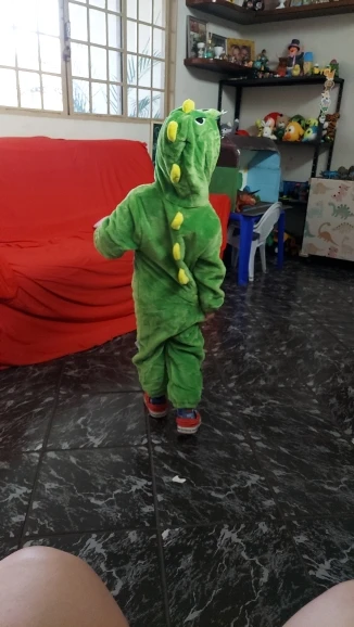 Kids Dinosaur Onesie Costume photo review