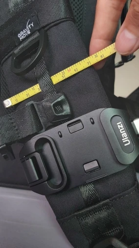 Clip ULANZI Pour Sangle Sac à Dos – Système Libération Rapide, Compatible Plaques QR Uka/F38, Charge Max 10 Kg