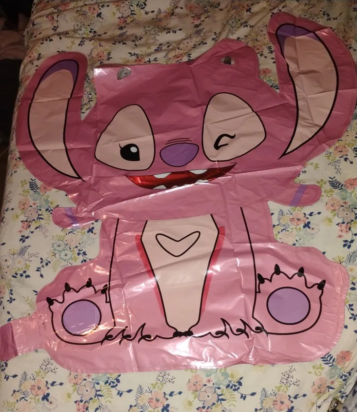 Disney Lilo & Stitch Themed Party Balloons - Cartoon Helium Latex Balloons for Baby Showers photo review