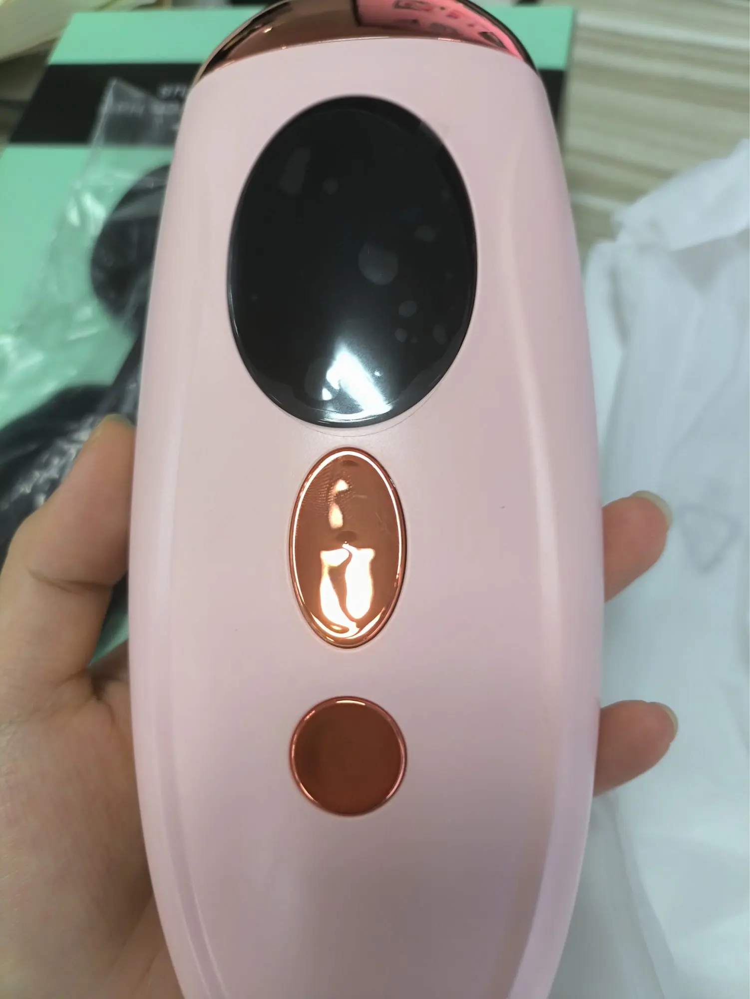 All Nippon™ハダビーム IPLレーザー脱毛、99万回のフラッシュ、女性用無痛脱毛、脇、ビキニライン、ボディ、脚、腕、永久脱毛