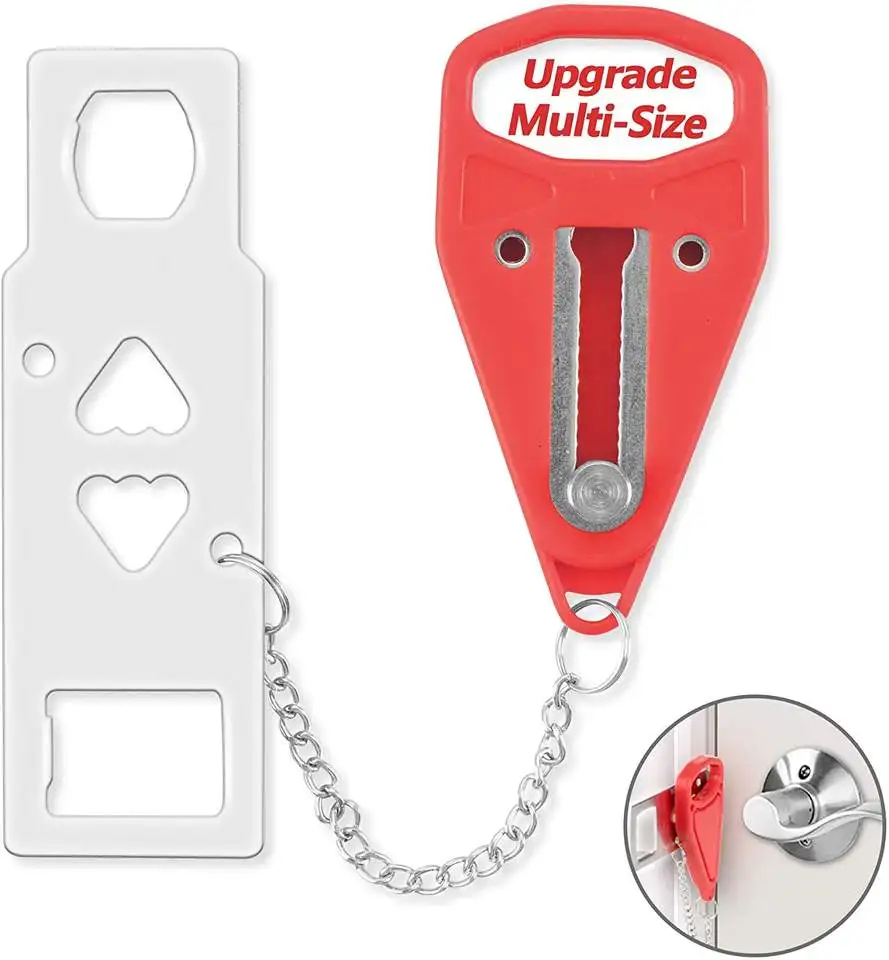 Travel Portable Door Lock Hotel Apartment College Home Security Safety