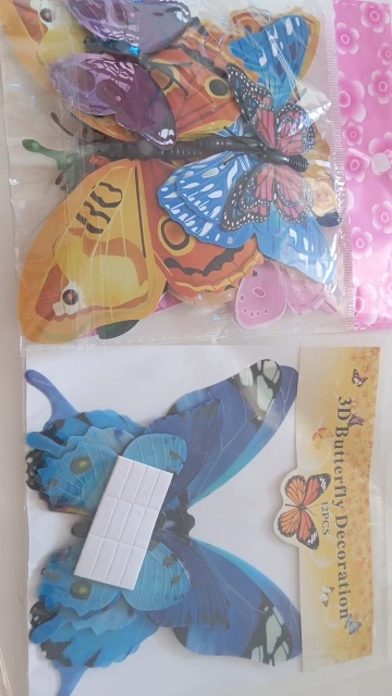 Luminous 3D Butterfly Wall Sticker photo review