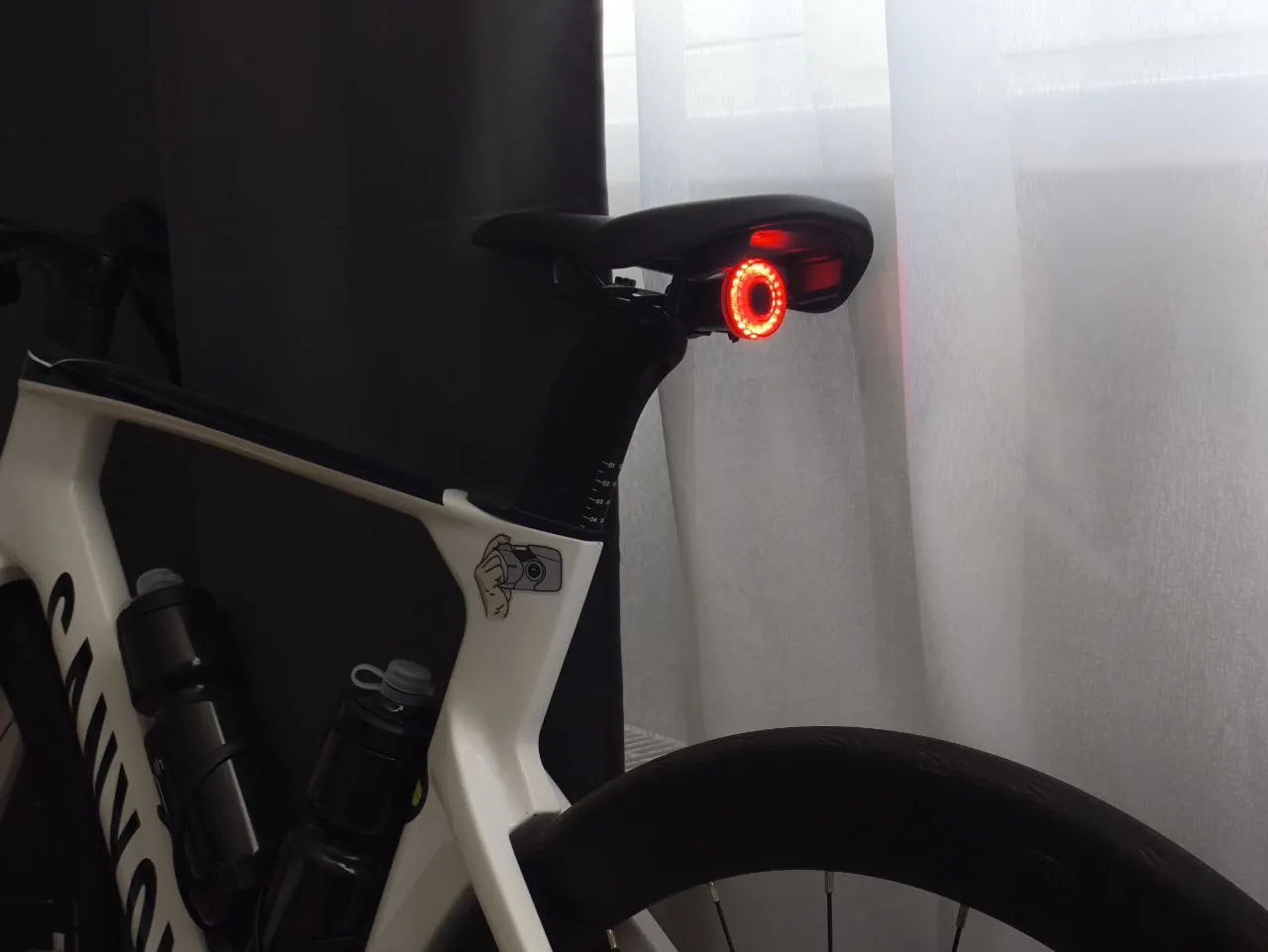 Bike Rear Tail Light IPX6 Waterproof Type-C Rechargeable Safer Night Ride photo review