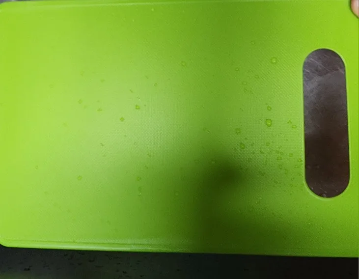 Creative PP Square Chopping Board, Non-Slip Vegetable & Fruit Cutting Board photo review