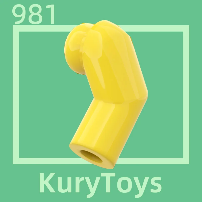 Kury Toys DIY MOC For 981 #100pcs Building block parts For Body Part Arm, Left