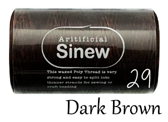 Durable 700ft Artificial SINEW Thread for Crafting & Outdoor Projects